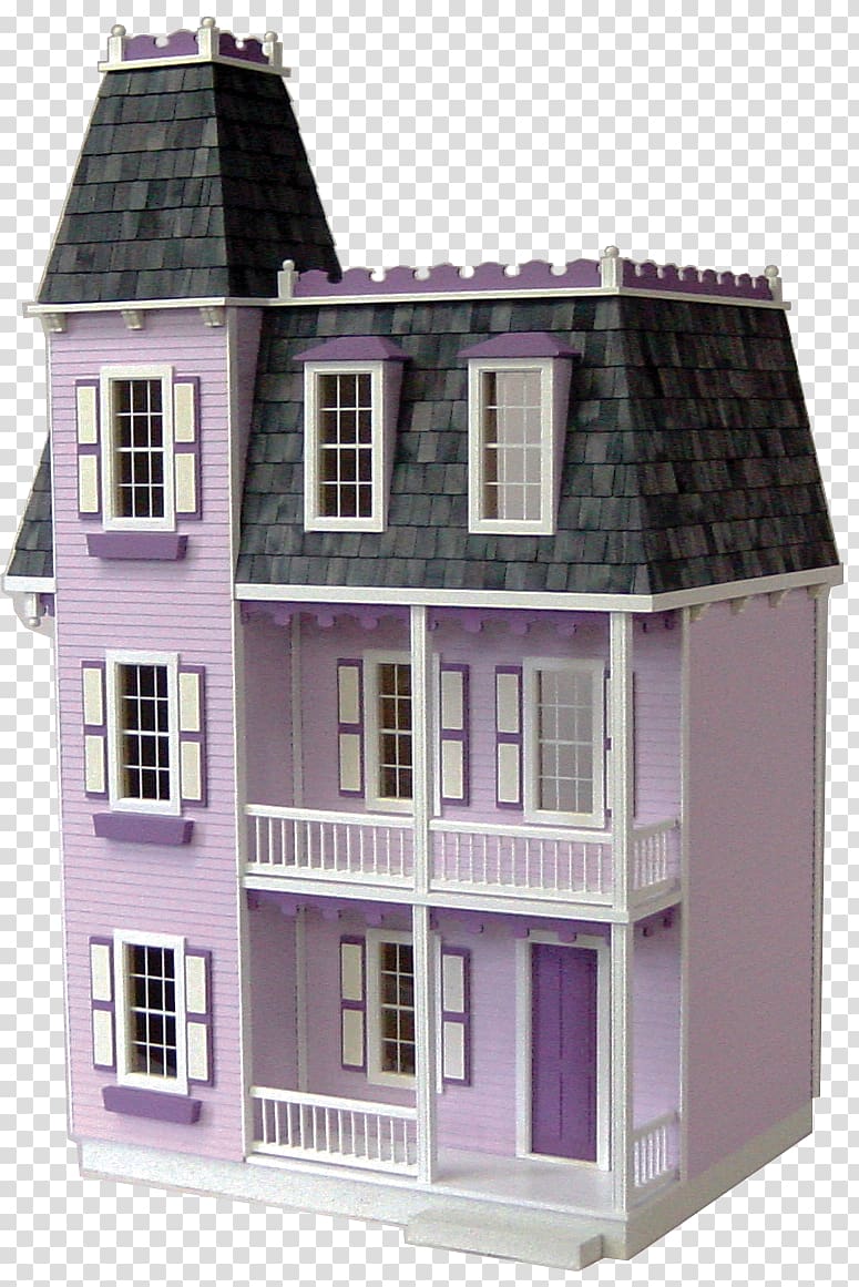 Dollhouse Toy Miniature Furniture House Transparent Background