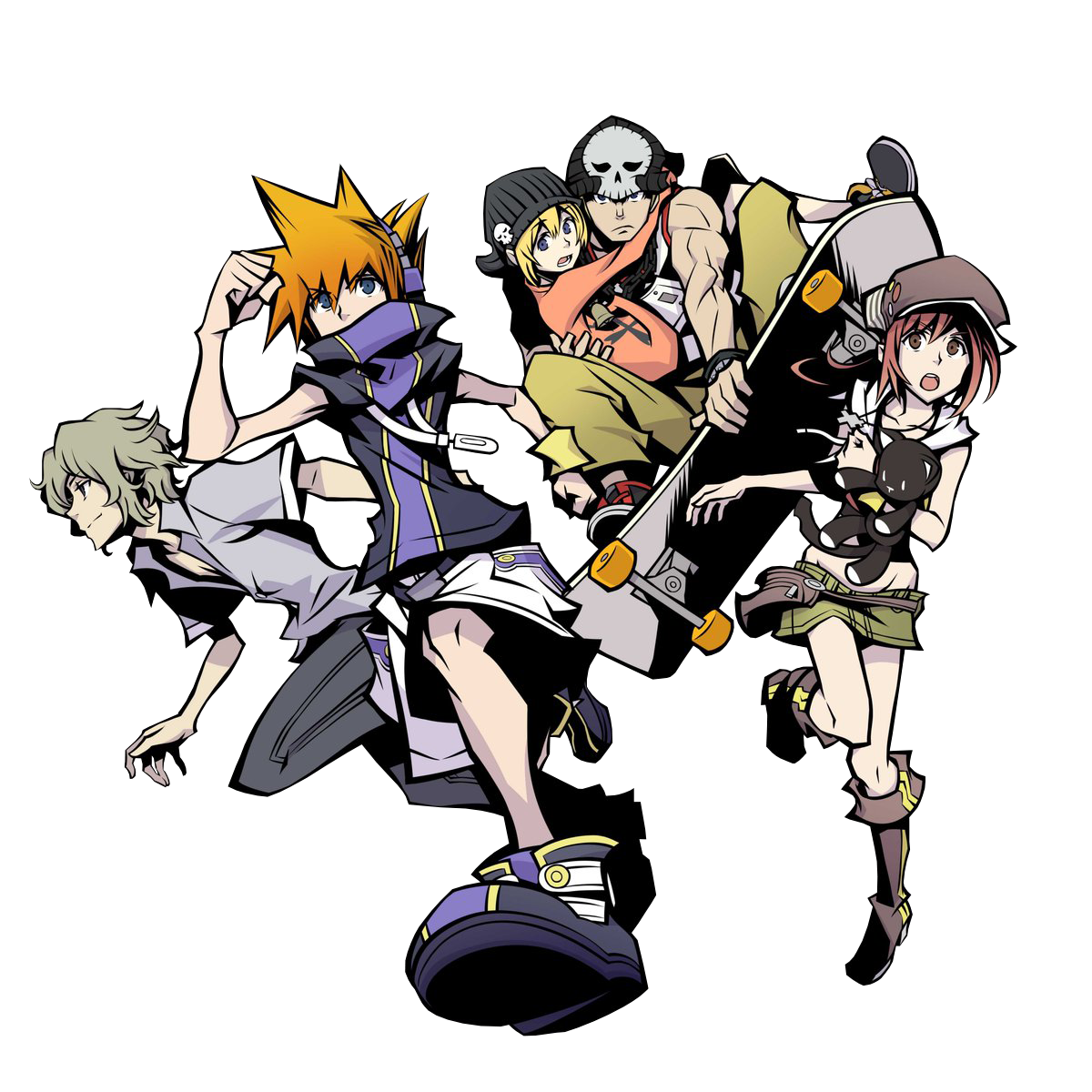 And Twewy World Ends With You Official Art HD