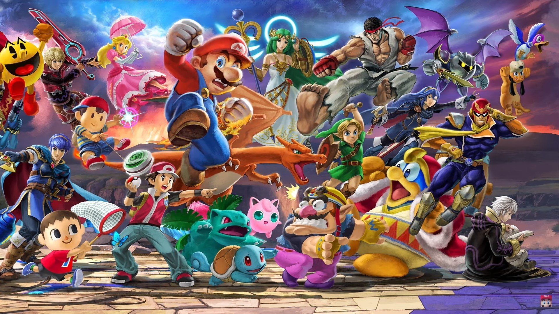 Super Smash Bros Wallpaper Top