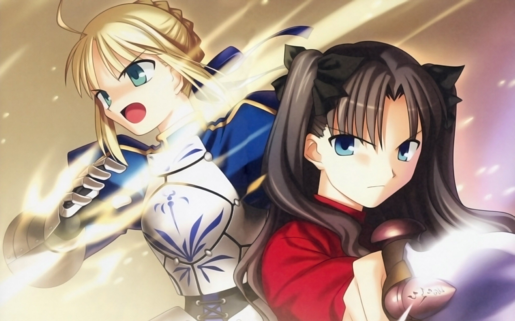 Muryou Anime Wallpaper Fate Stay Night Saber Rin