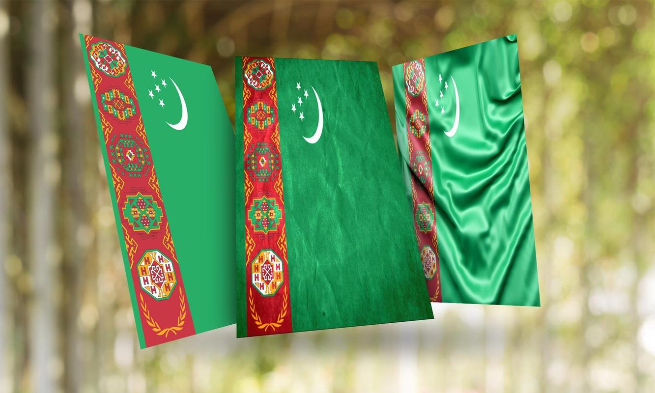 Turkmenistan Flag Wallpaper For Android Apk