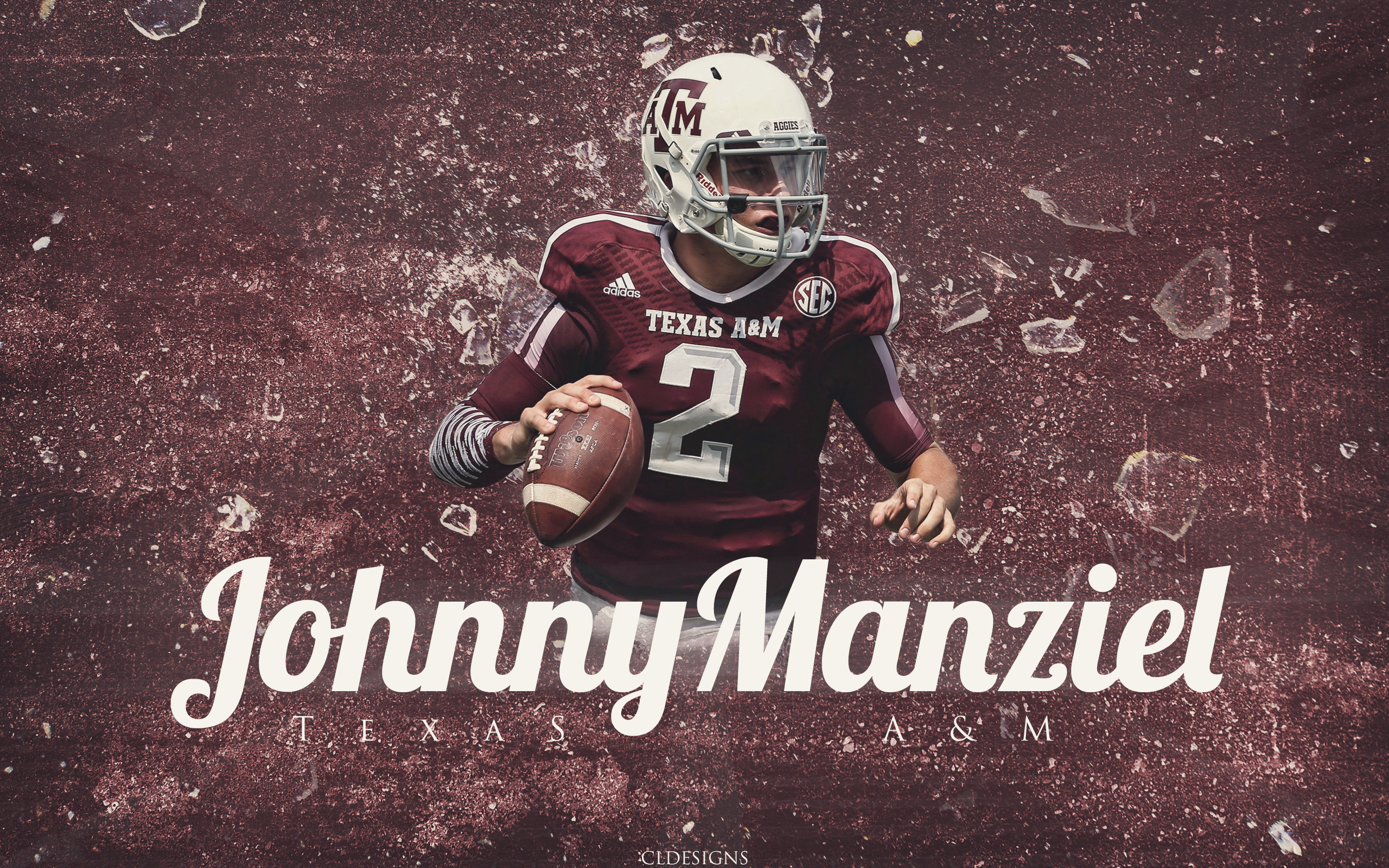 Johnny Football Creating Fan Made Manziel Desktop Wallpaper