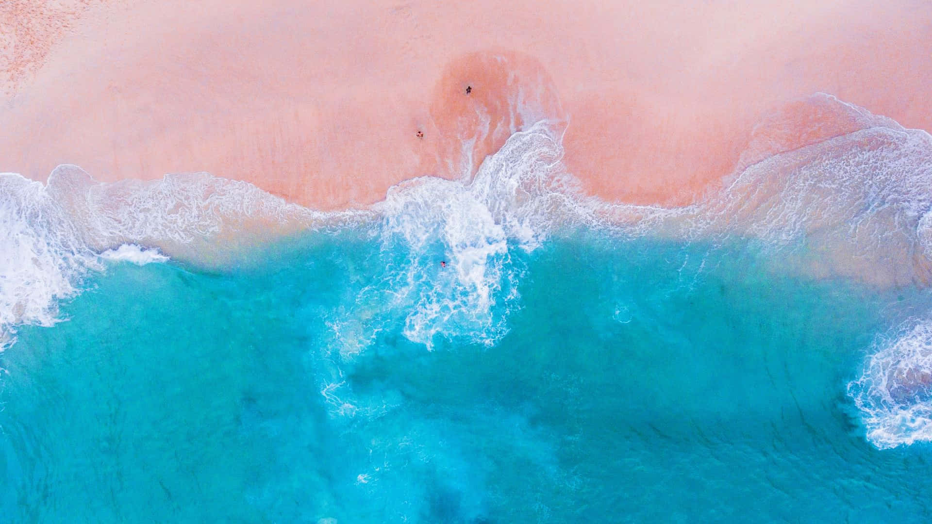 Pink Beach Wallpaper
