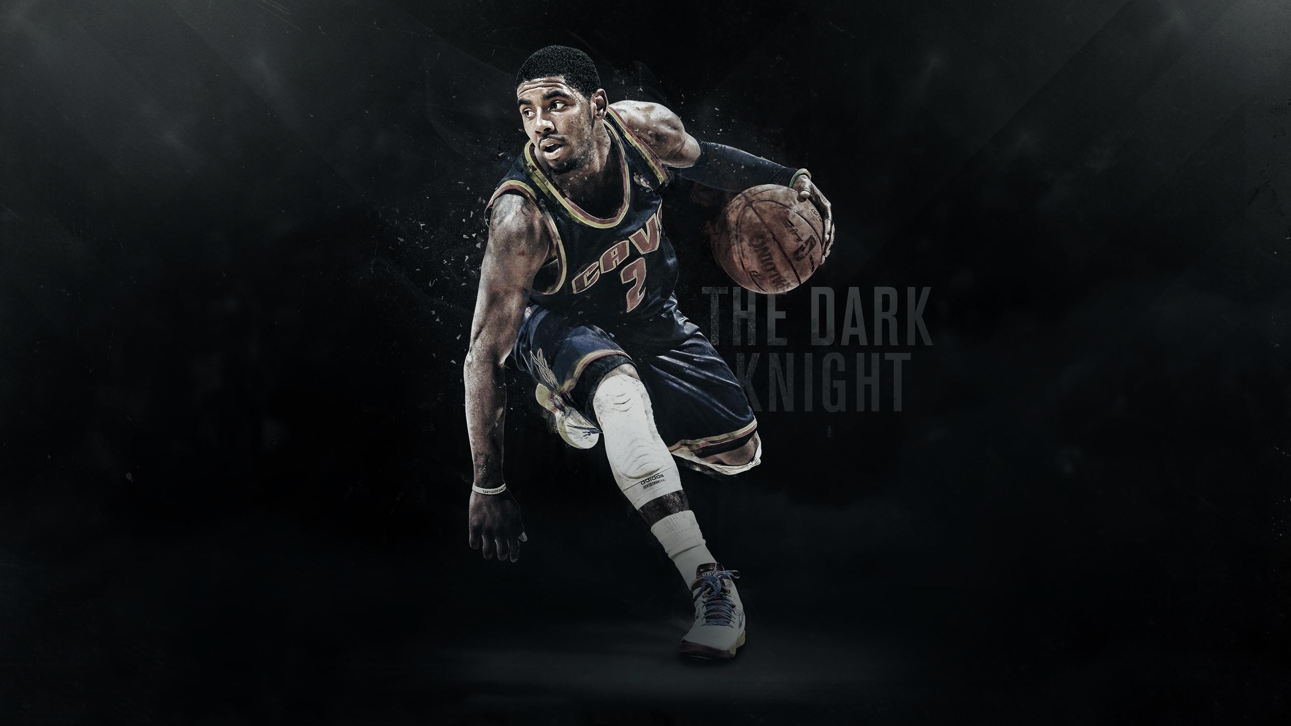 Wallpaper Kyrie Irving Dark Knight Cleveland Cavaliers Nba