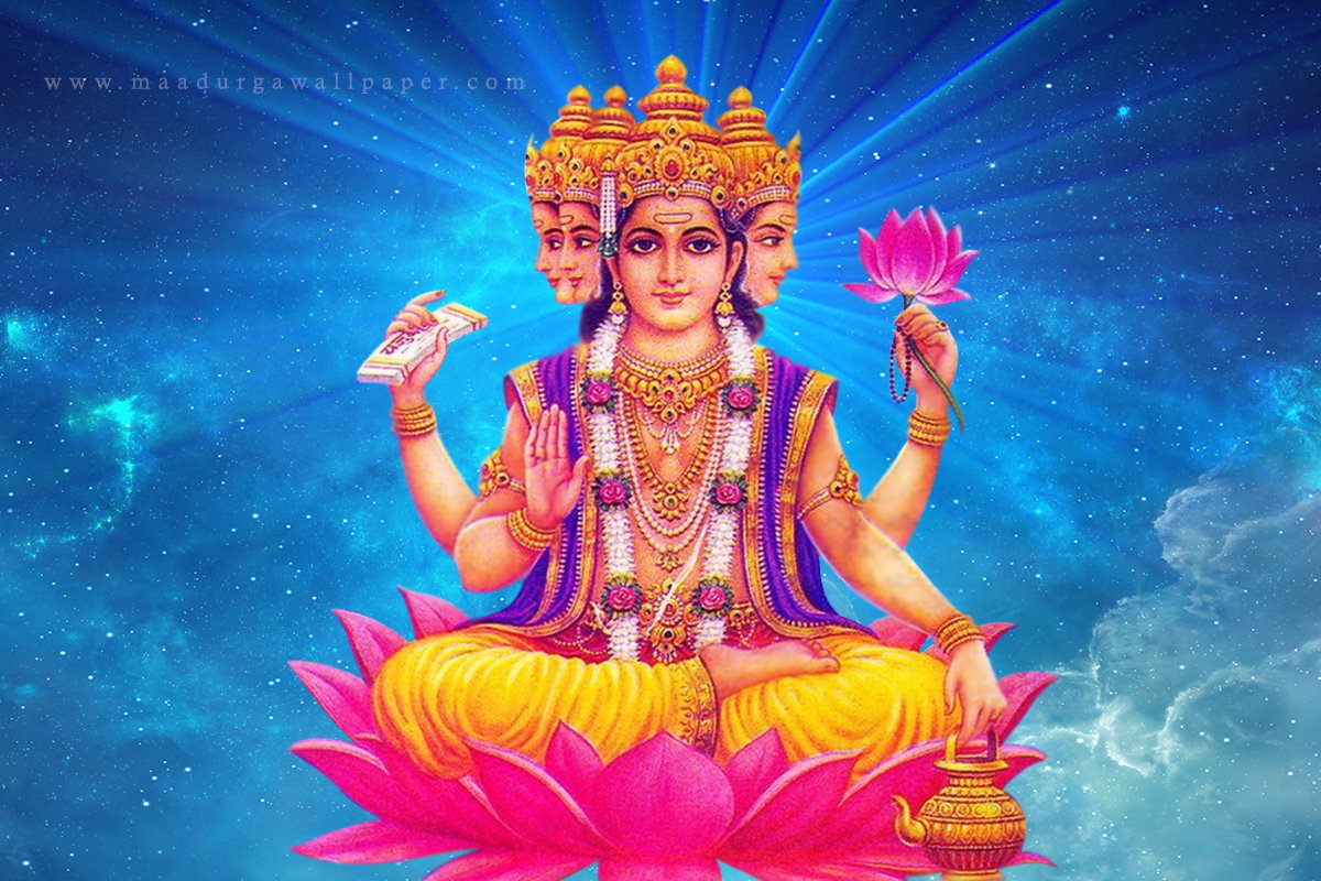 Lord Brahma wallpaper images pics hd Photo download