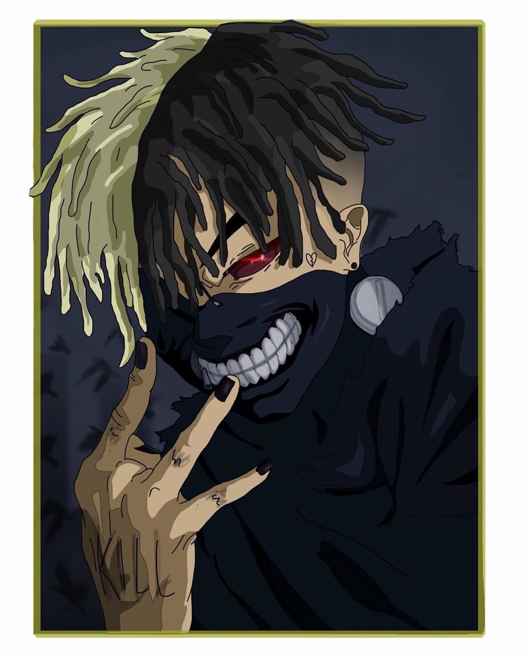 Xxxtentacion Anime Cartoon Wallpaper On