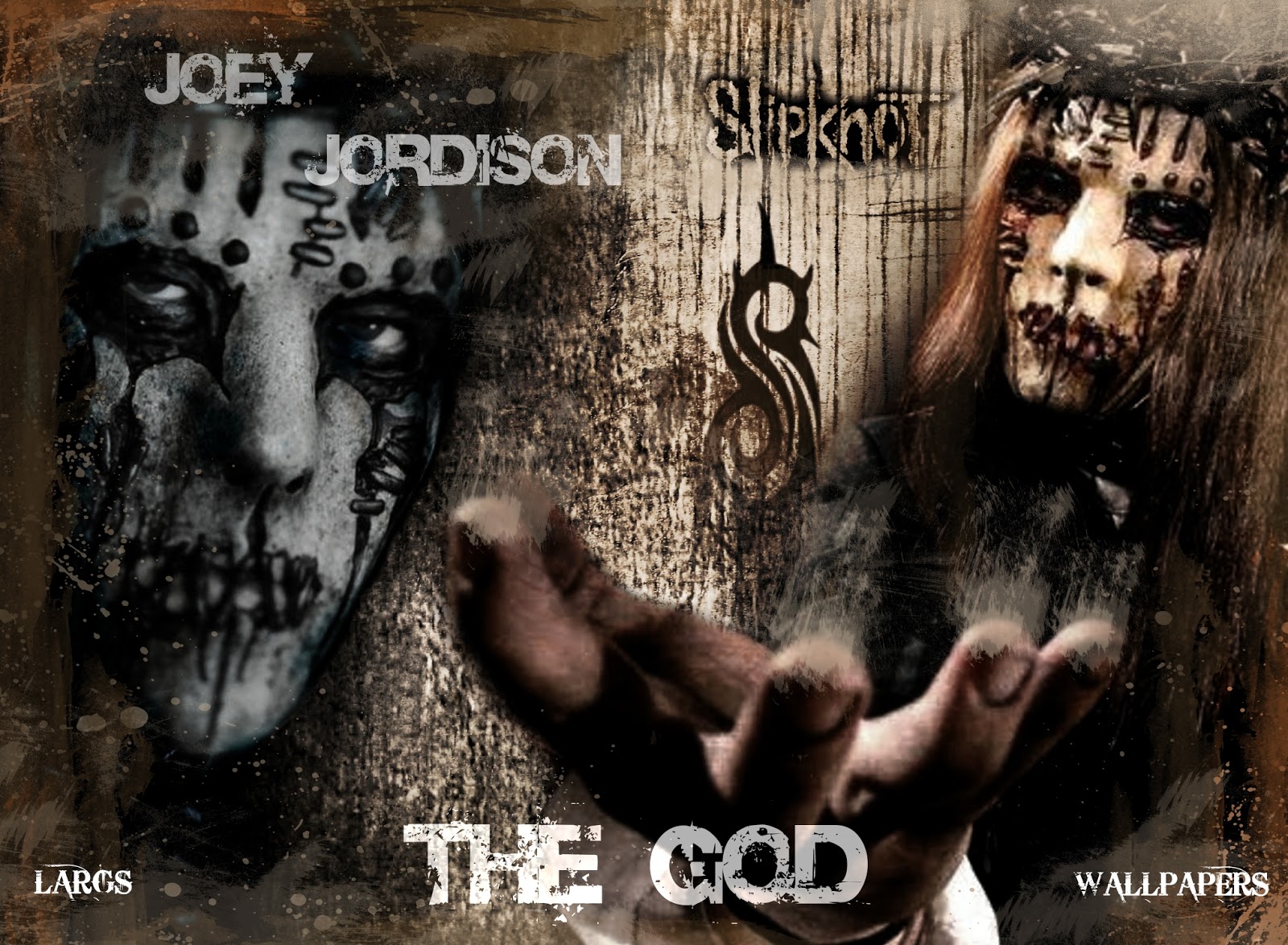 Wall Slipknot Joey Jordison The God Largs Wallpaper