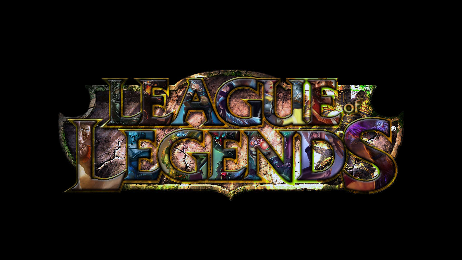 League of Legends Logo HD Wallpaper