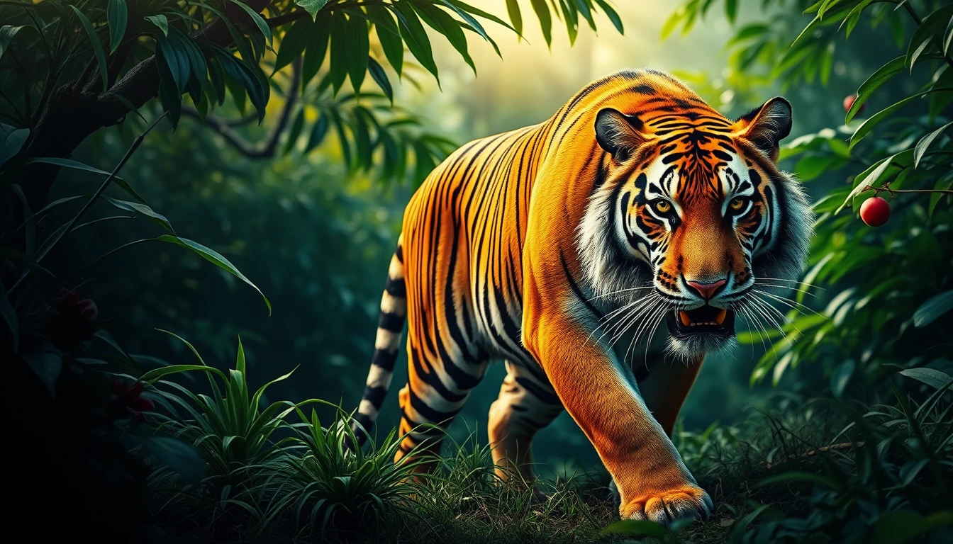 🔥 [30+] Coolest Tiger Wallpapers | WallpaperSafari