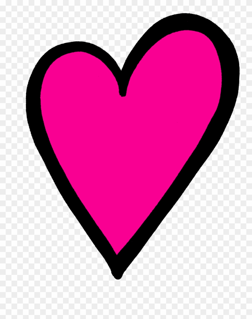I Love Heart Background Image Picsart Santos Clip Hot Pink
