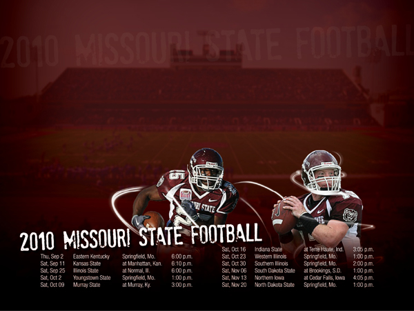 Derrick Docket Missouri State Bears Football Desktop Wallpaper
