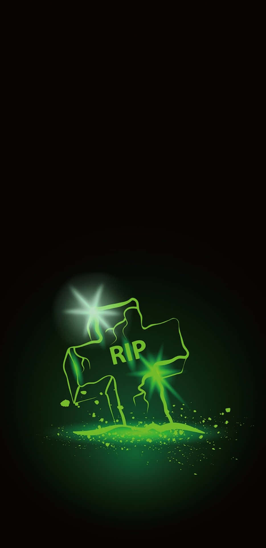 Neon Halloween Wallpaper