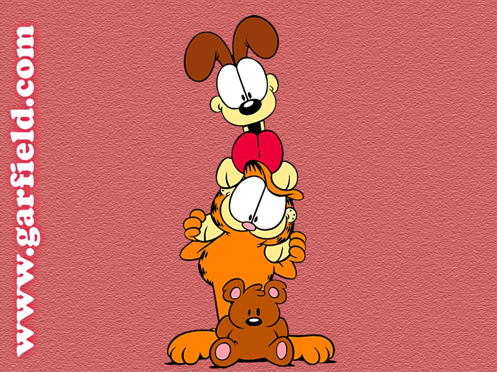Cartoon Log Garfield HD Wallpaper