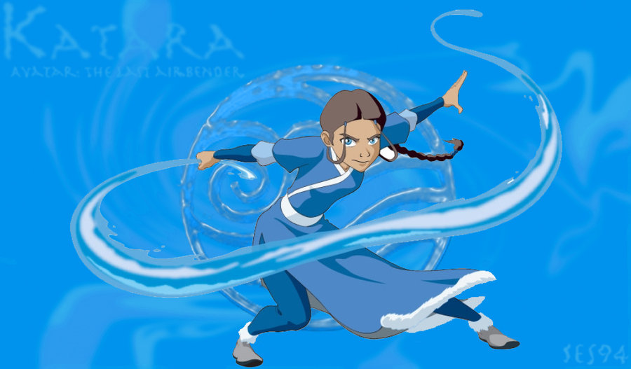 Waterbending Katara - Avatar The Last Airbender - Posters and Art Prints |  TeePublic