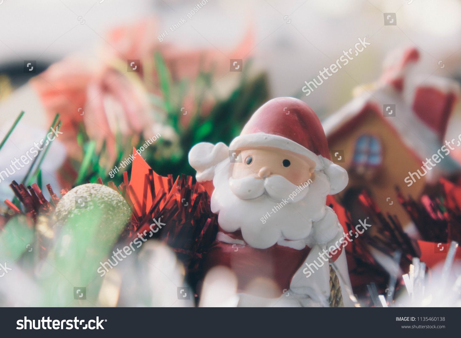 Santa Claus And Chirstmas Background
