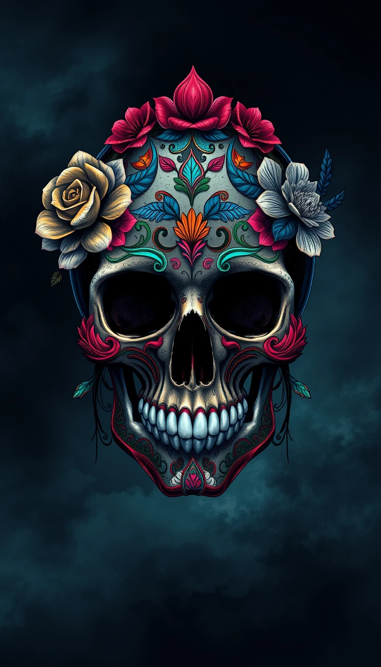 Skull Wallpaper For Mobile