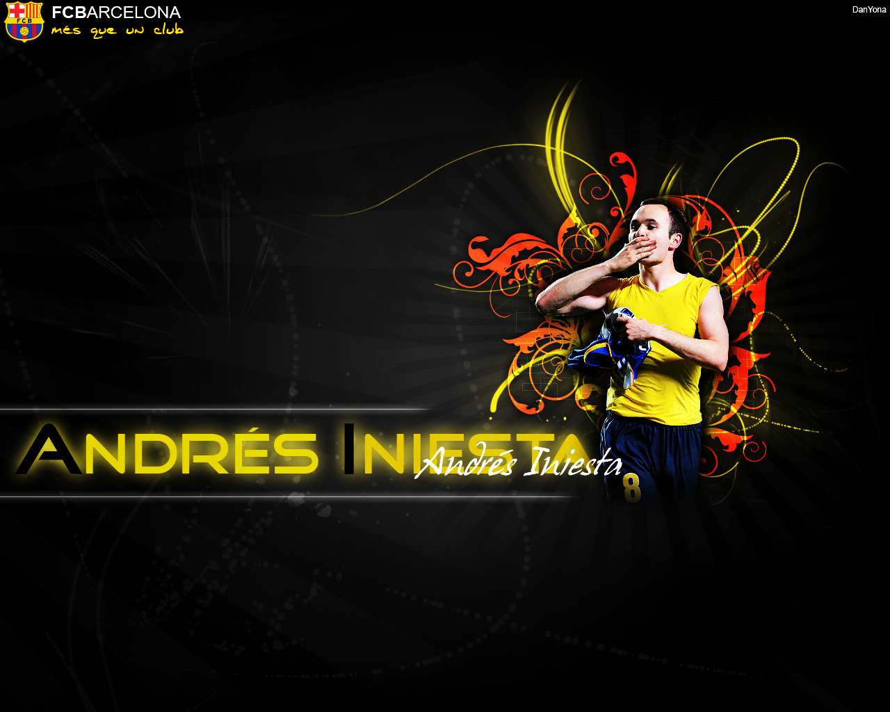 Andres Iniesta Football Wallpaper