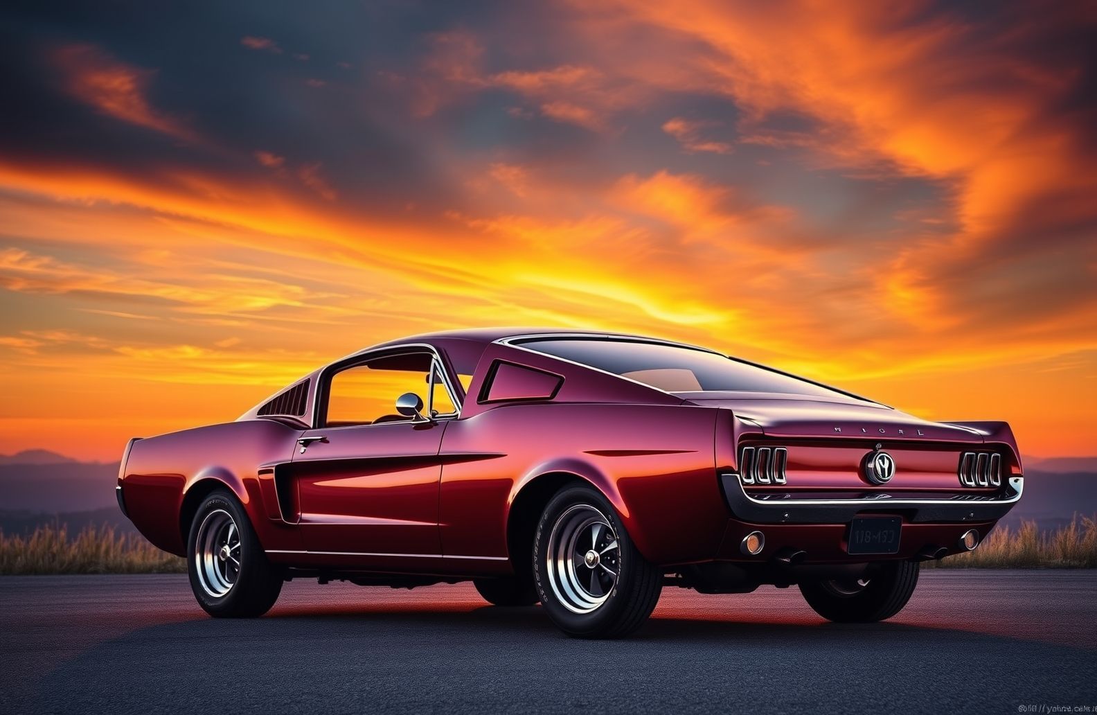 Classic Ford Mustang Wallpaper