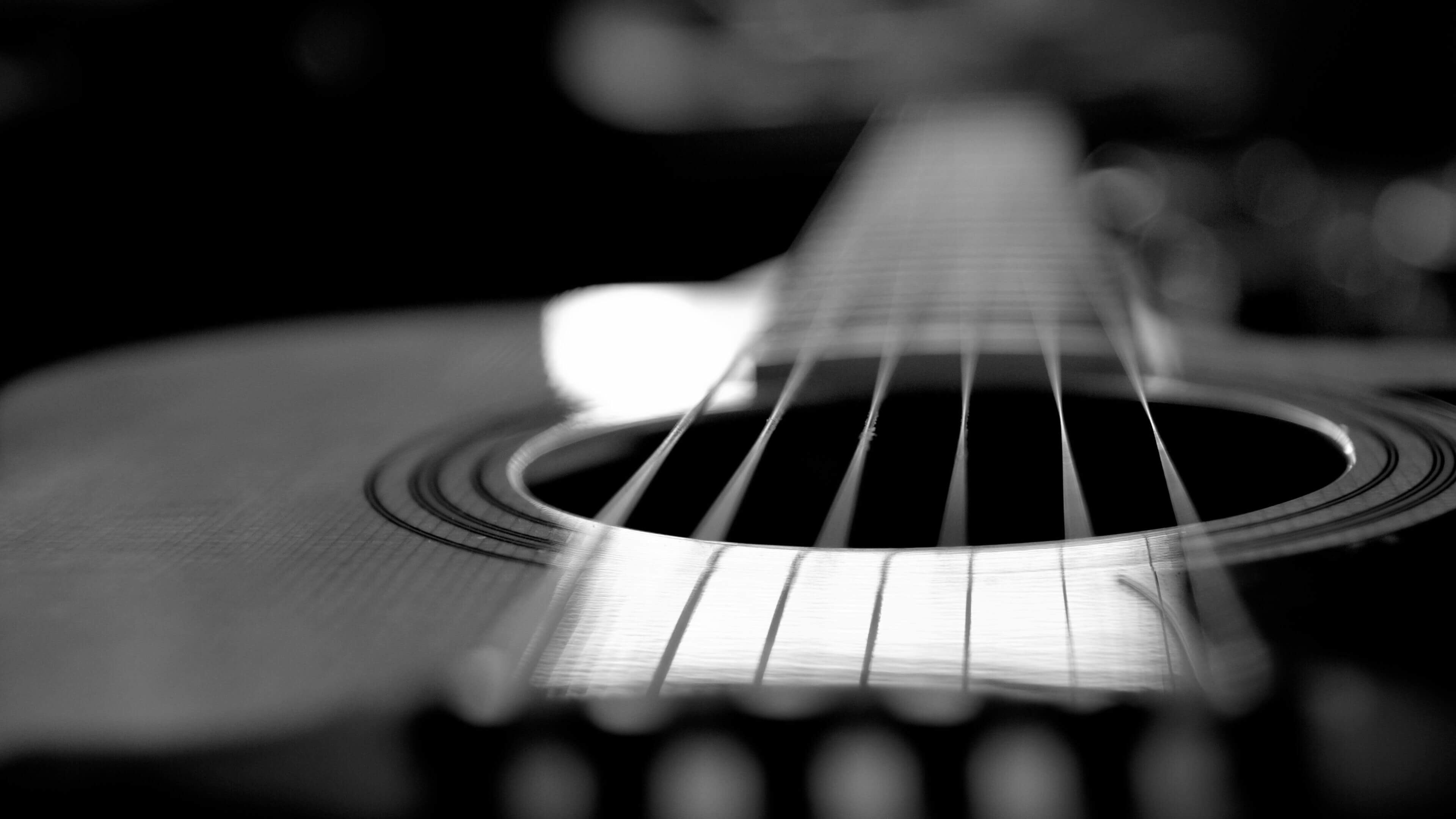 Black Taylor Acoustic Guitar Wallpaper Data