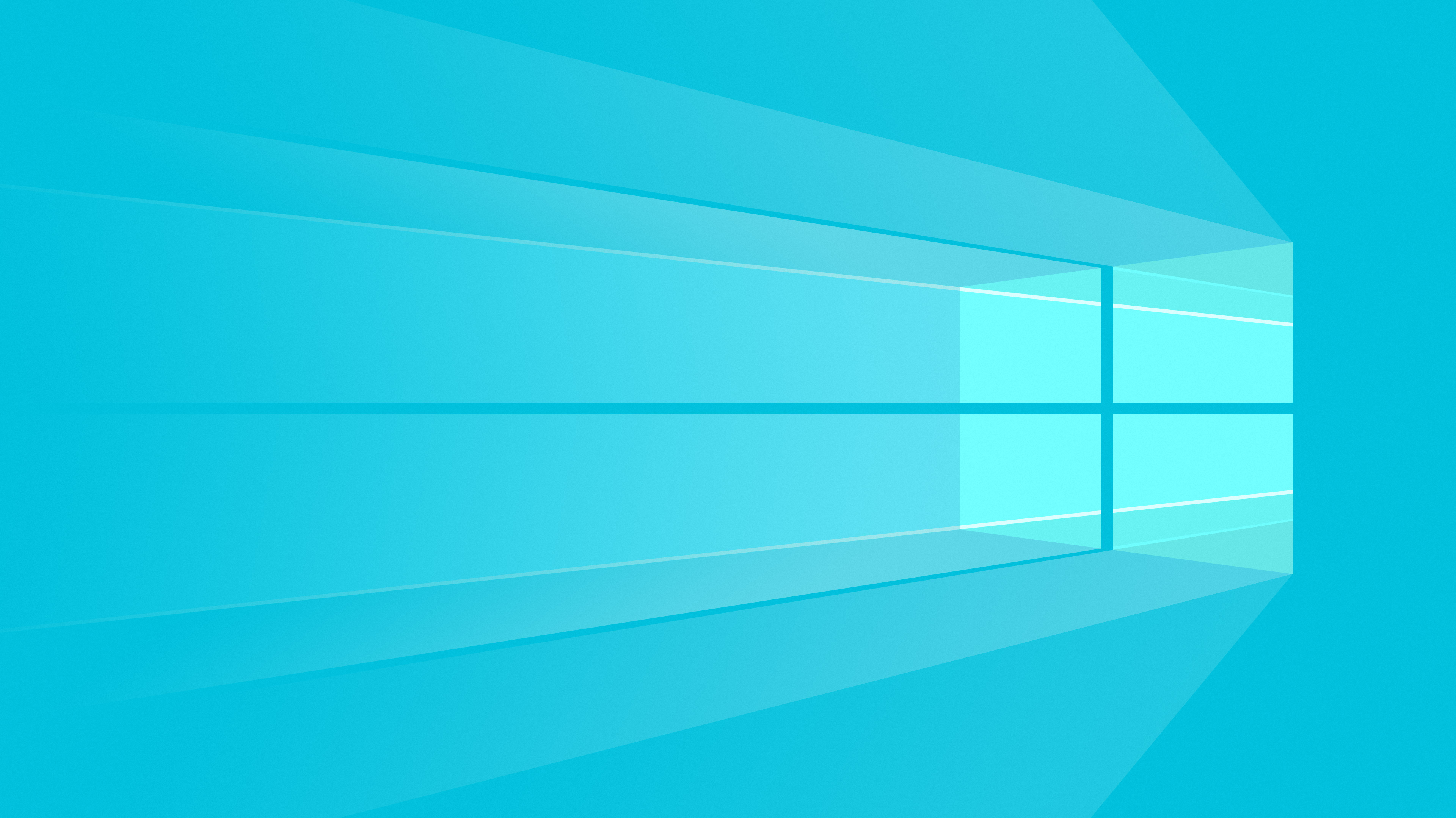 Abstract 4K Windows Wallpaper with Light Blue Gradient