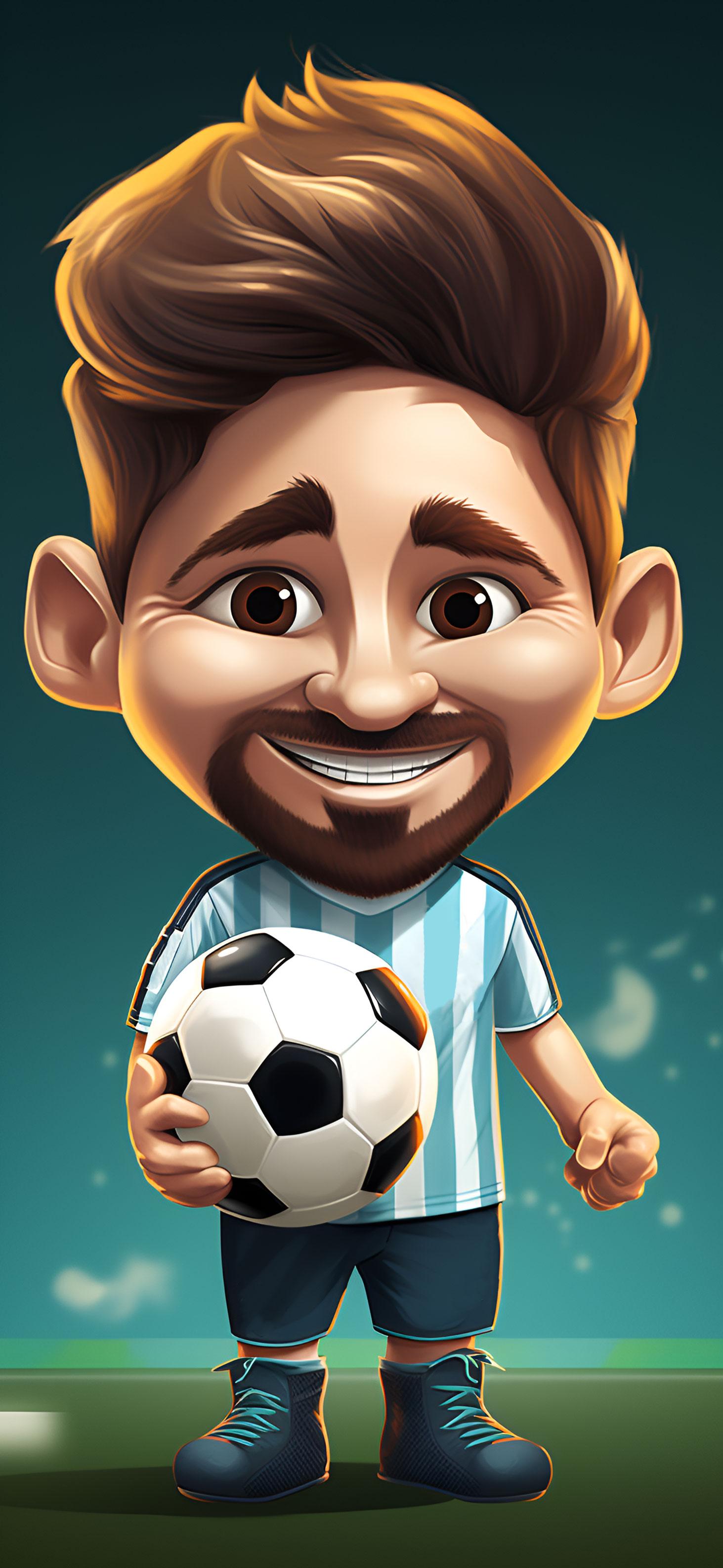 Chibi Lionel Messi Wallpapers   Cute and Funny Messi Wallpapers