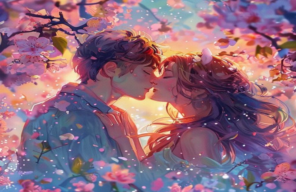 Anime Kiss Wallpaper