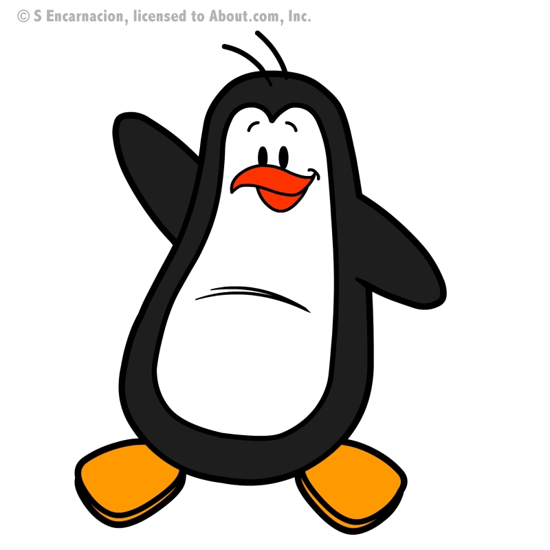 Penguin Cartoon Image Clip Art