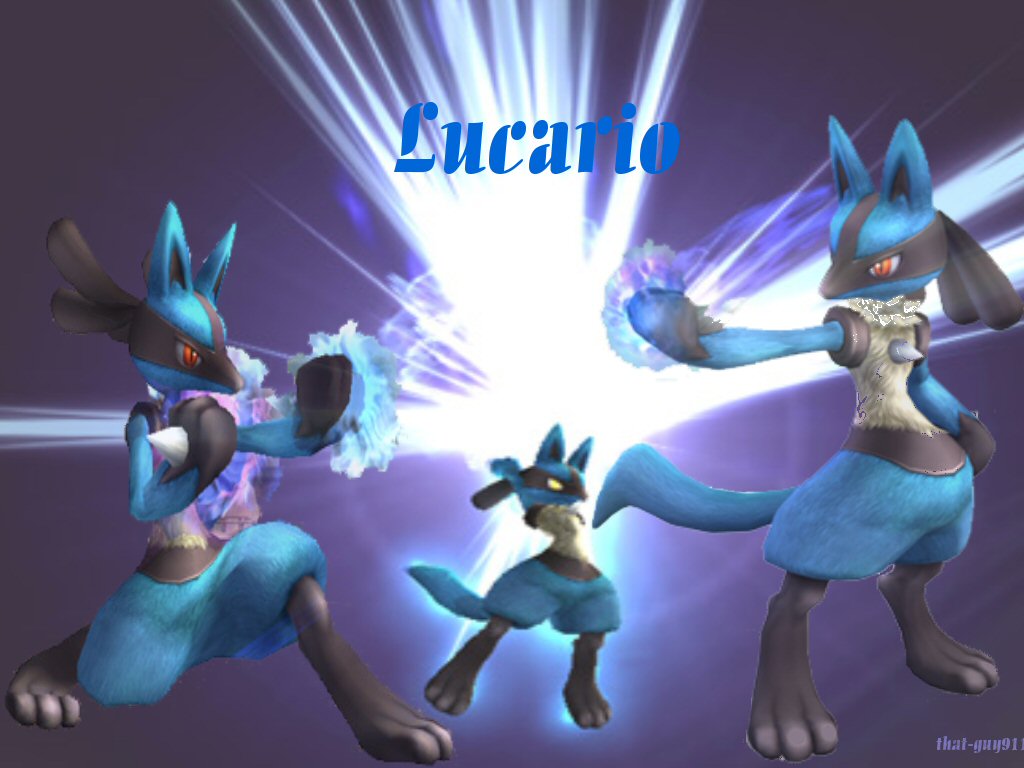 Lucario Wallpaper by that guy911