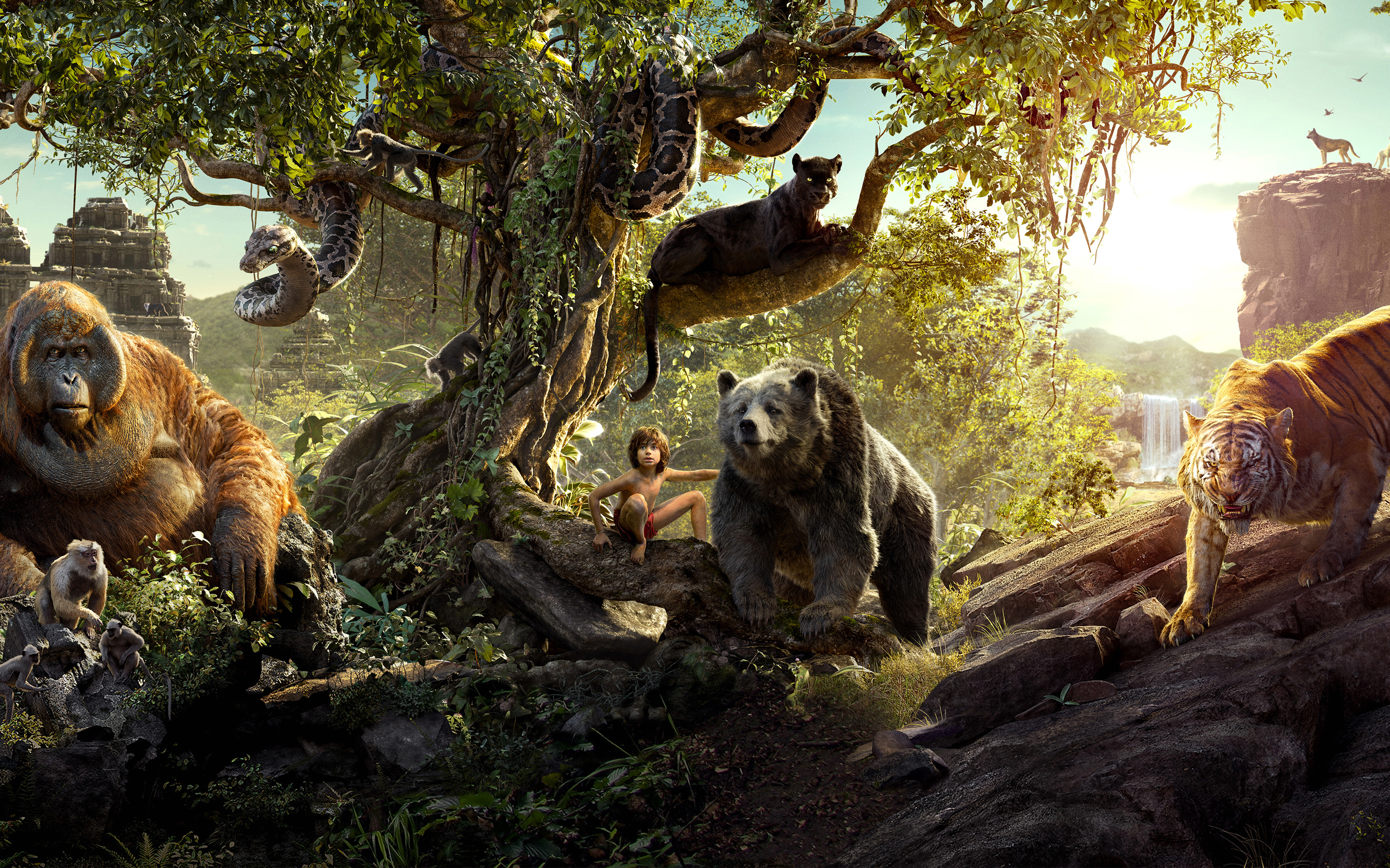 2016 The Jungle Book Wallpapers HD Wallpapers 2880x1800