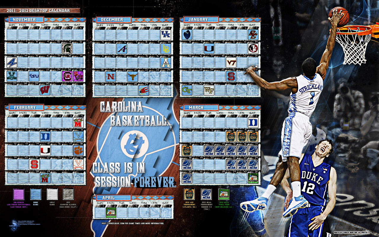 Unc Basketball Desktop Wallpaper