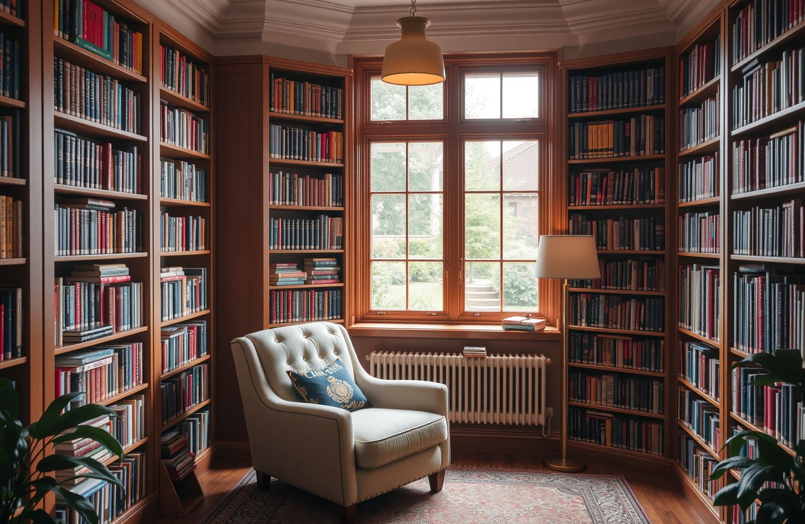 Library Wallpaper Image