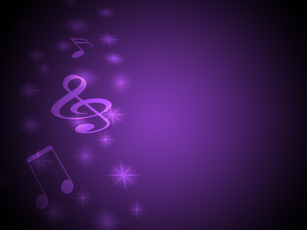 Gallery For Gt Purple Musical Notes Background
