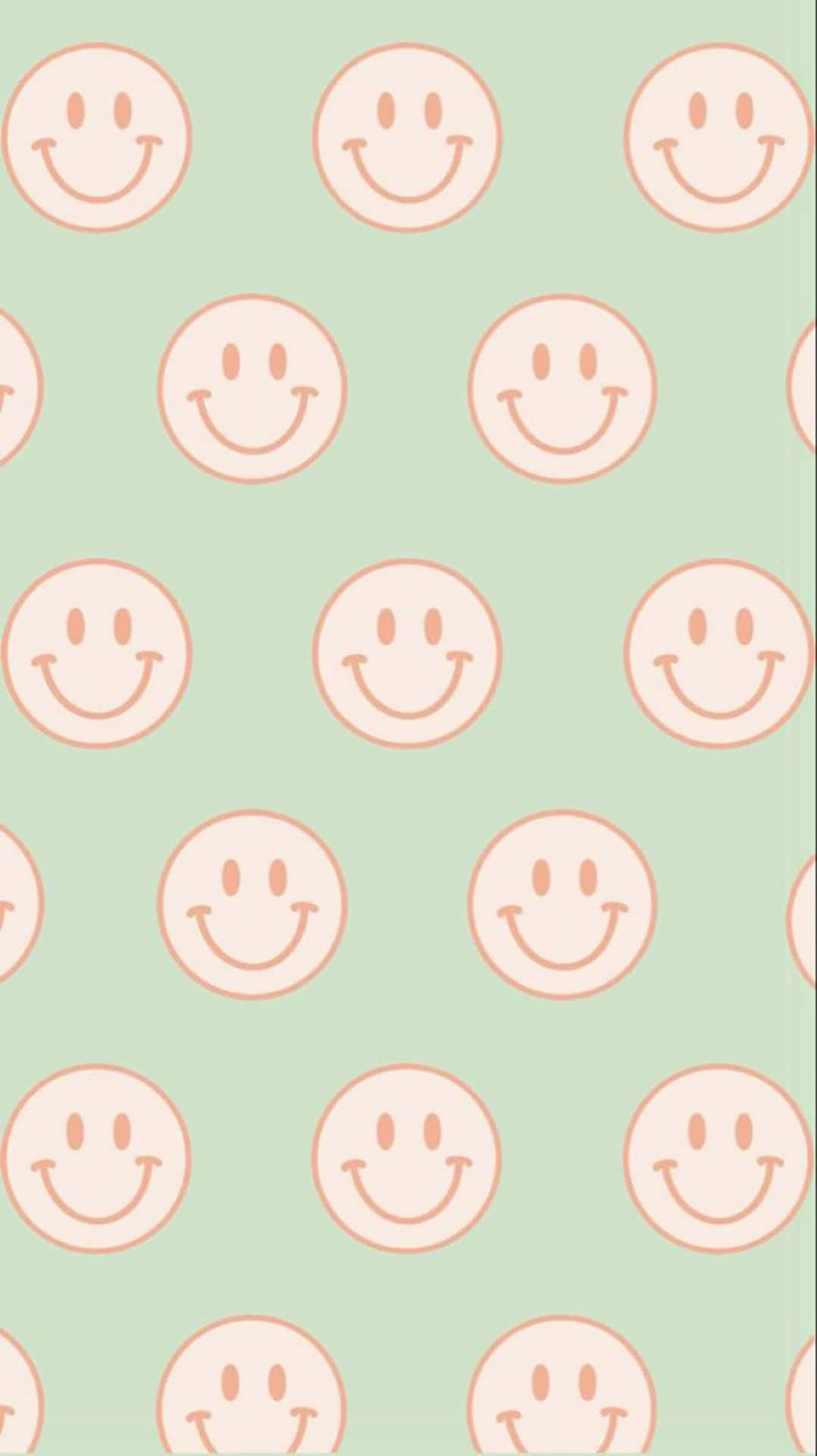 Preppy Smiley Aesthetic Wallpaper