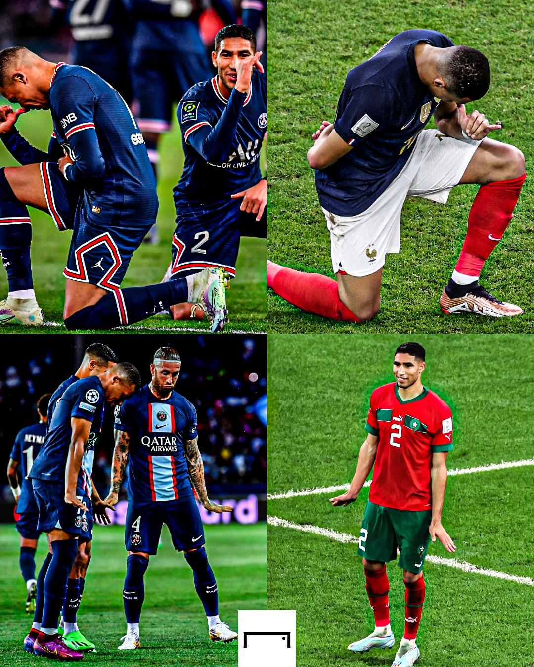 Free Download Goal Kylian Mbappe And Achraf Hakimi Have The Best Friendship 1080x1350 For Your