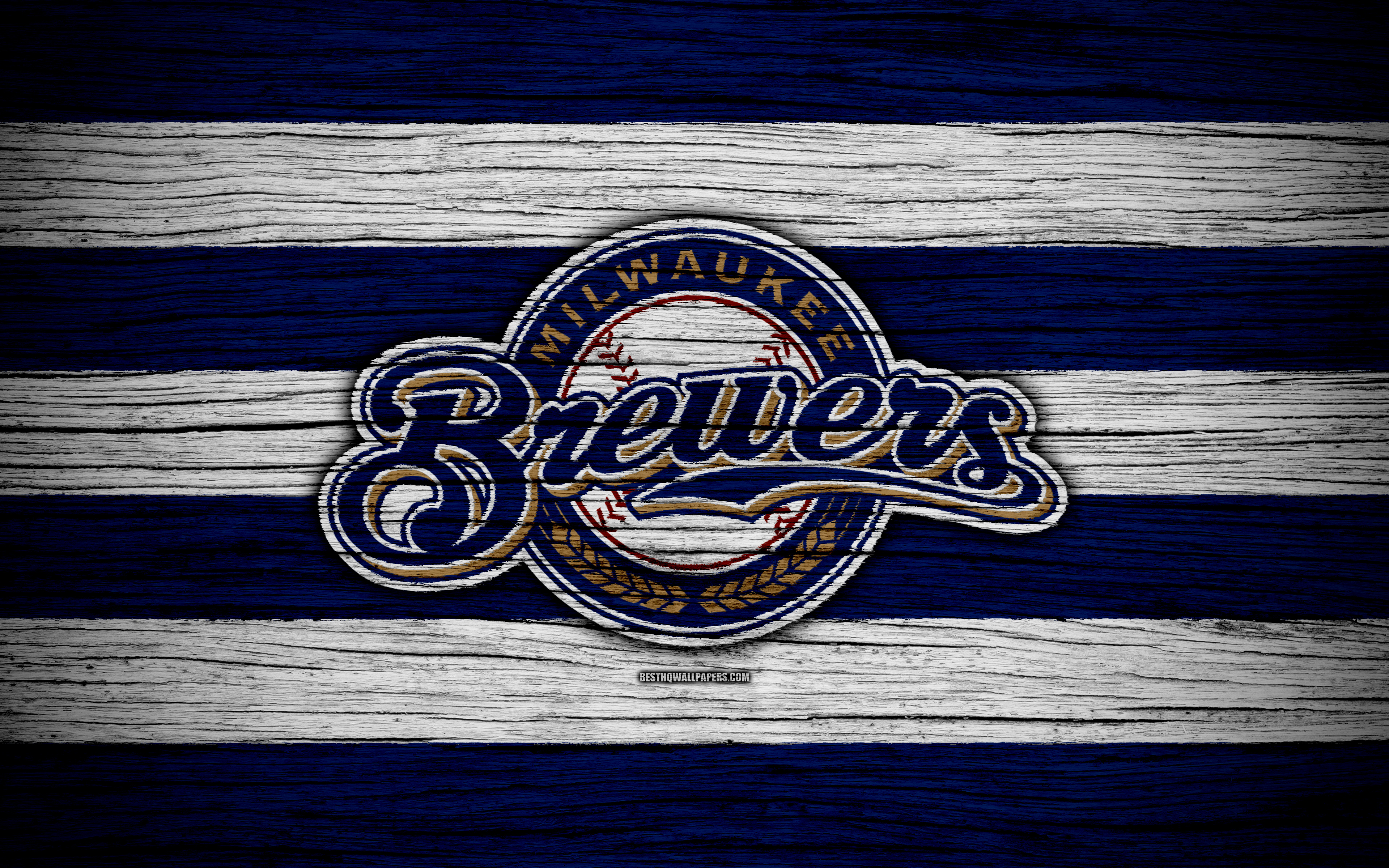 Wallpaper Milwaukee Brewers 4k Mlb Baseball Usa