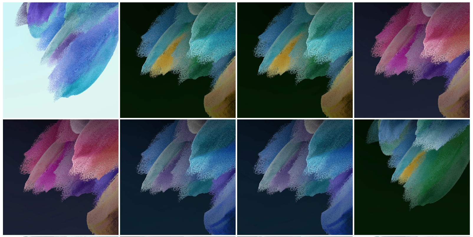 Đã có hình nền Wallpapers siêu nét của Galaxy S21 series