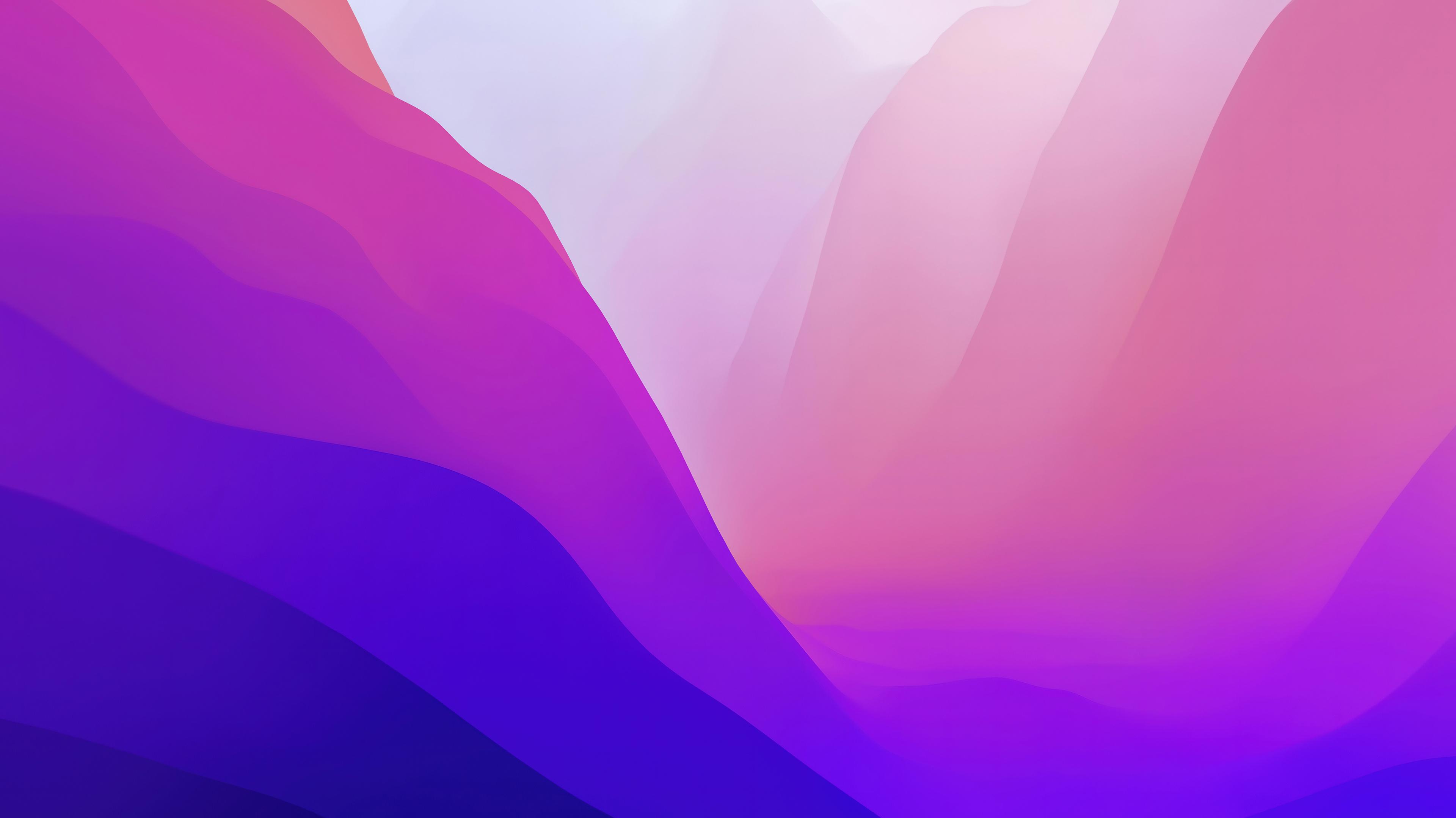 Macos Purple Abstract Background Wallpaper 4k Pc Desktop 190f