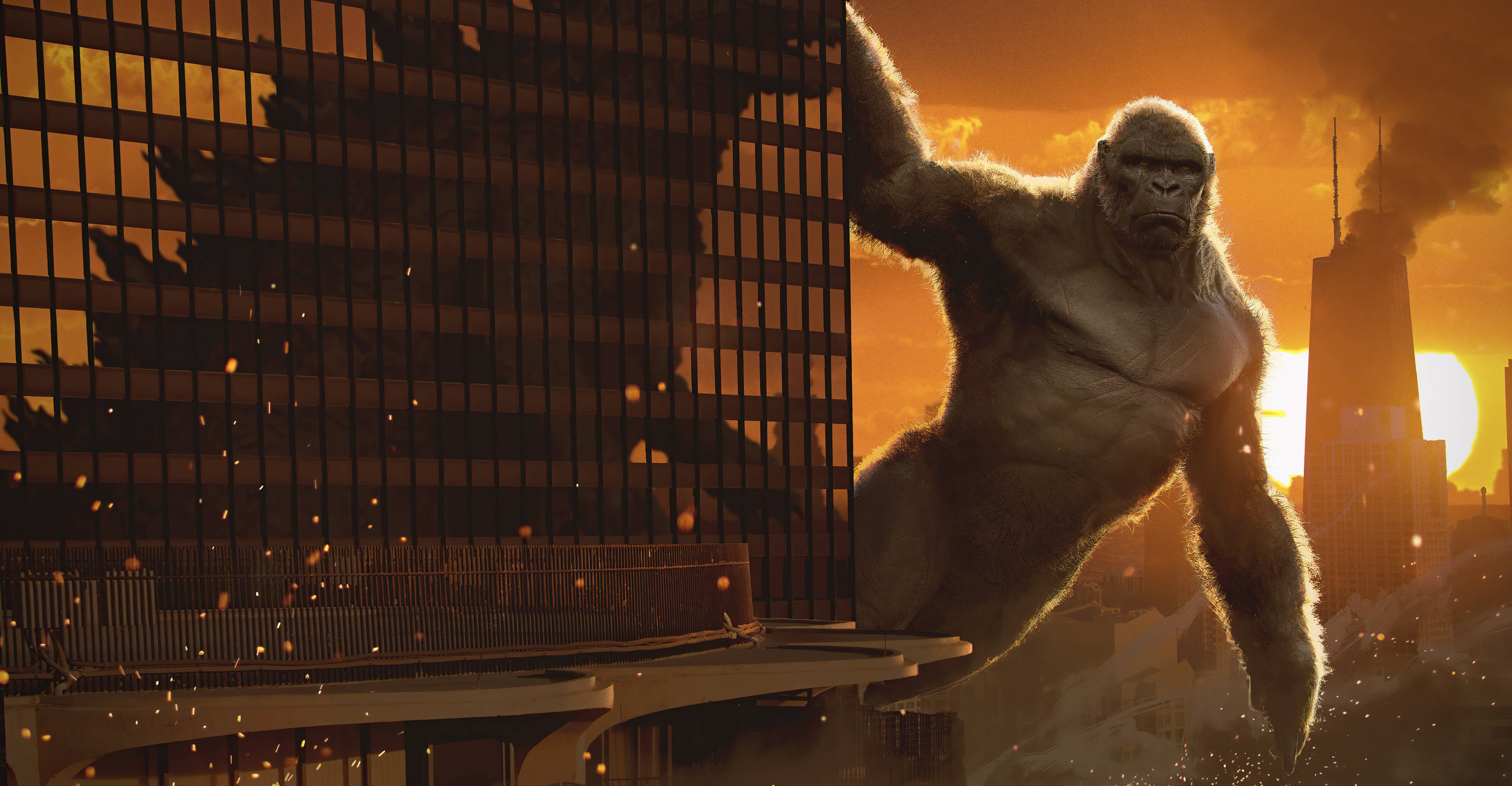 En Godzilla Gegen Kong X Wallpaper