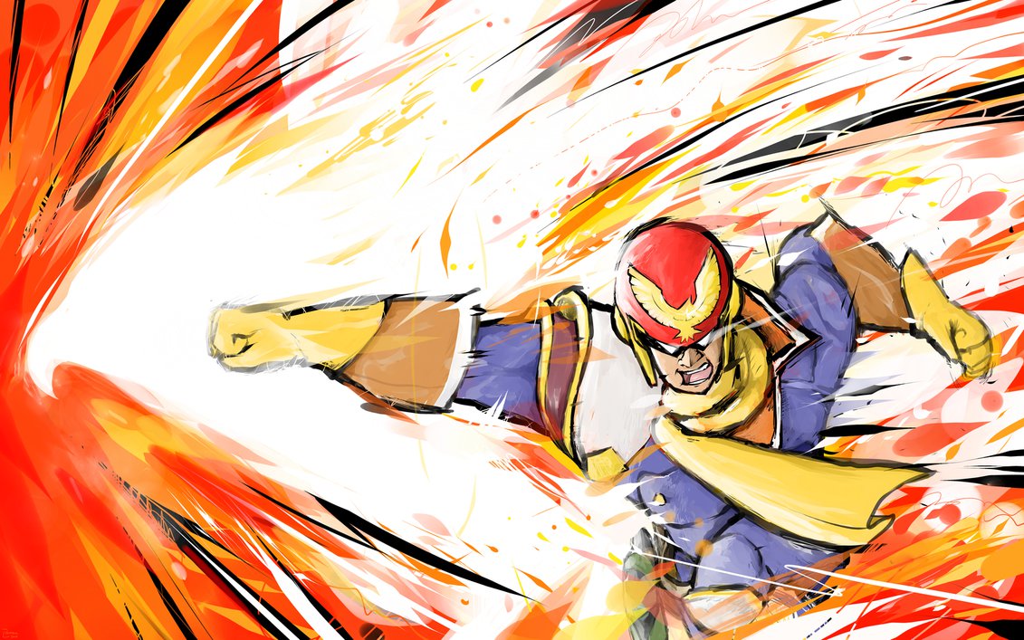 Captain Falcon Punch By Ishmam