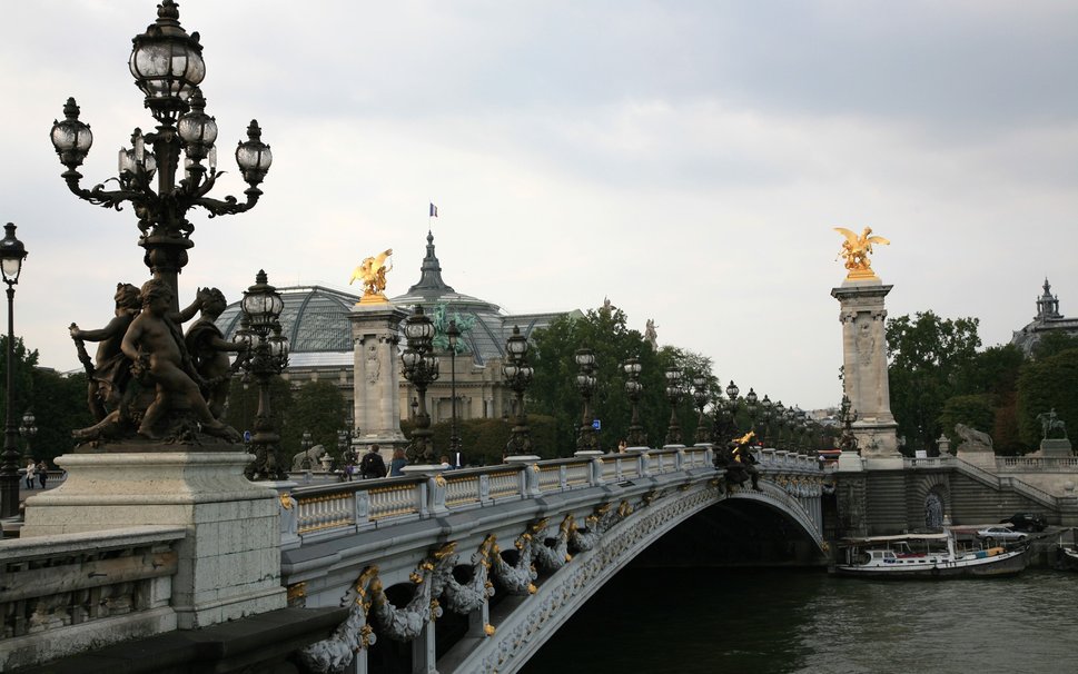 France Paris Pont Alexandre Iii Wallpaper