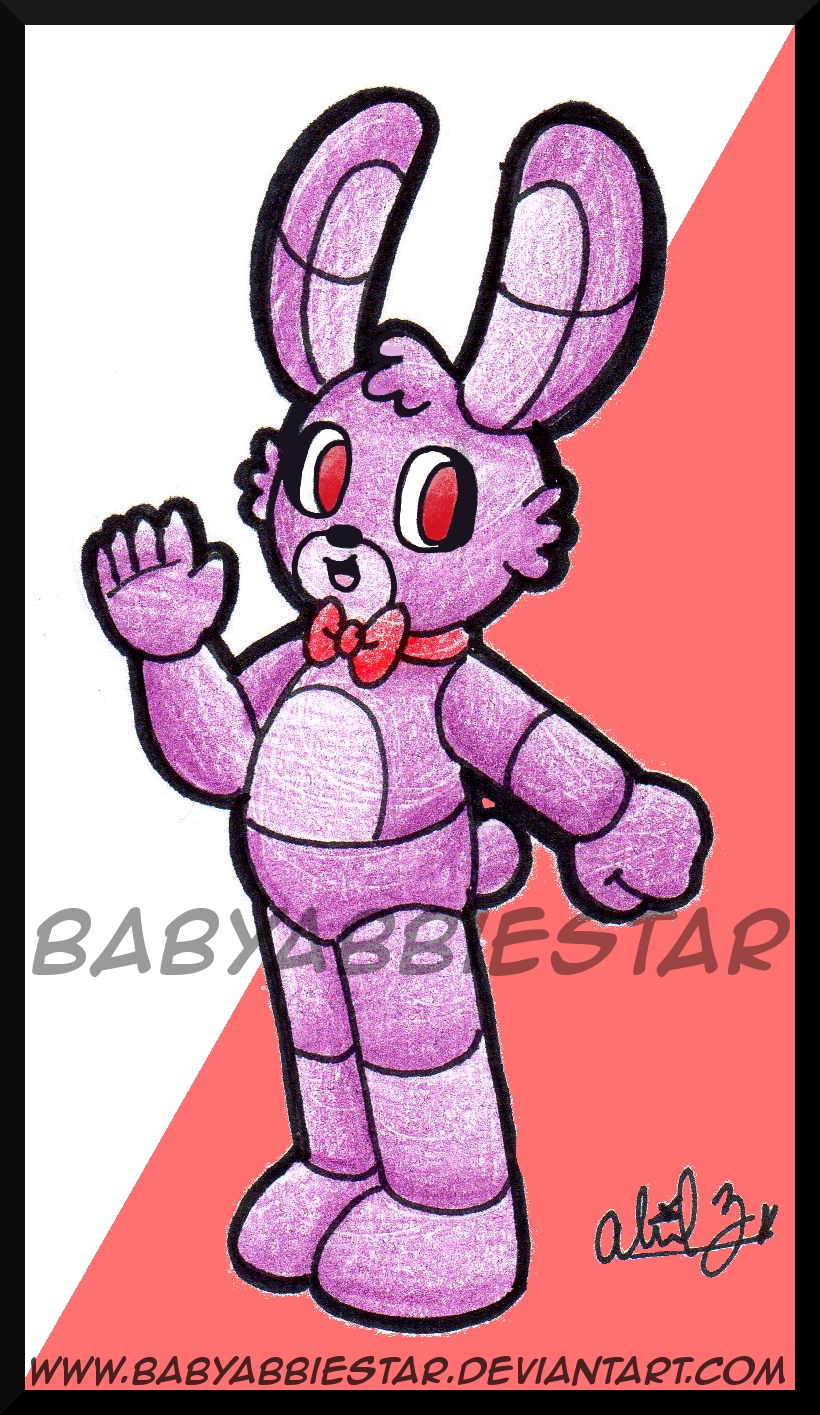 Fnaf Bonnie The Bunny By Babyabbiestar