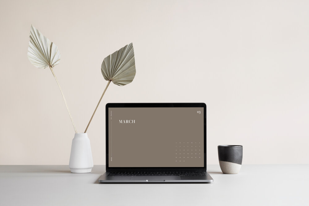 Free Download Free Download Minimal 2020 Wallpaper Calendar For Desktop 