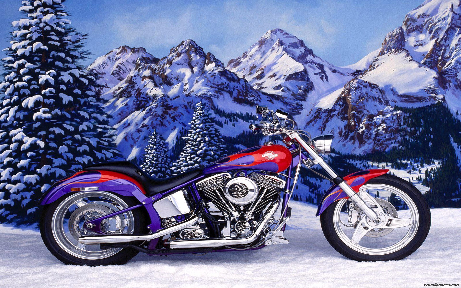 Chopper Harley Wallpaper Bikes Davidson