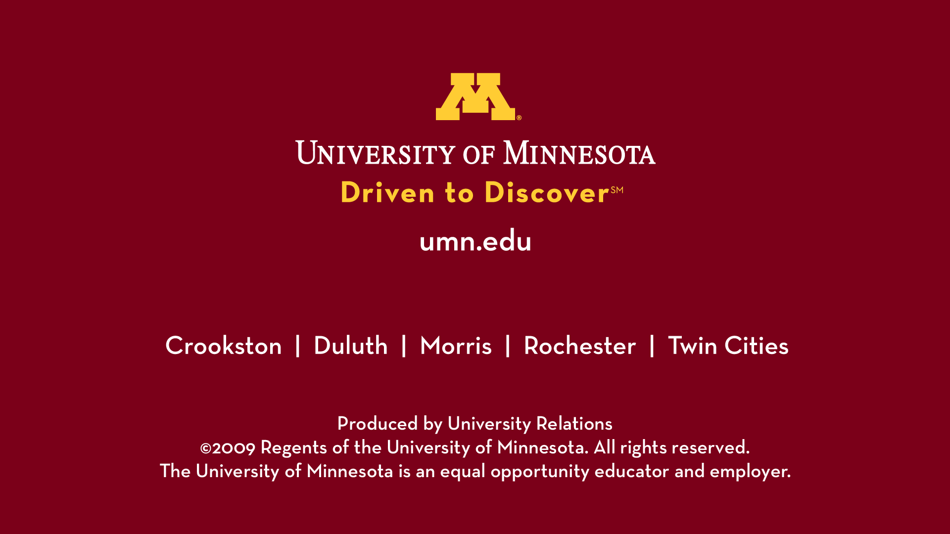 S Our Brand How To Convey It University Of Minnesota