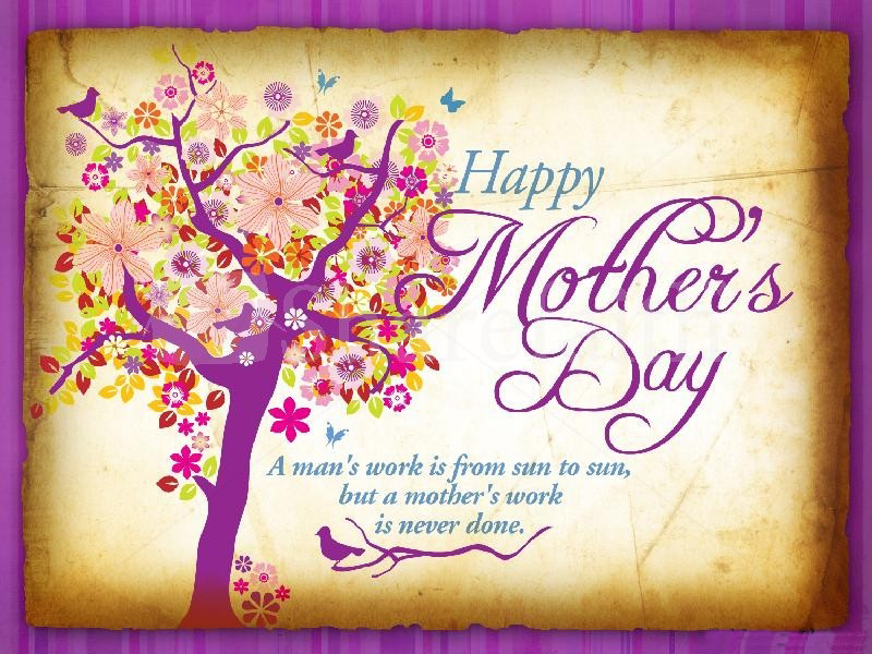 Happy Mother S Day Message Wallpaper HD