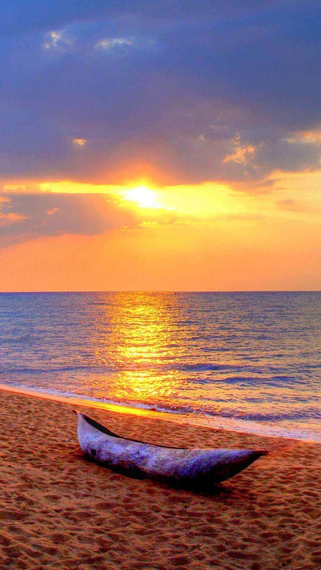 Beach iPhone Background Wallpaper