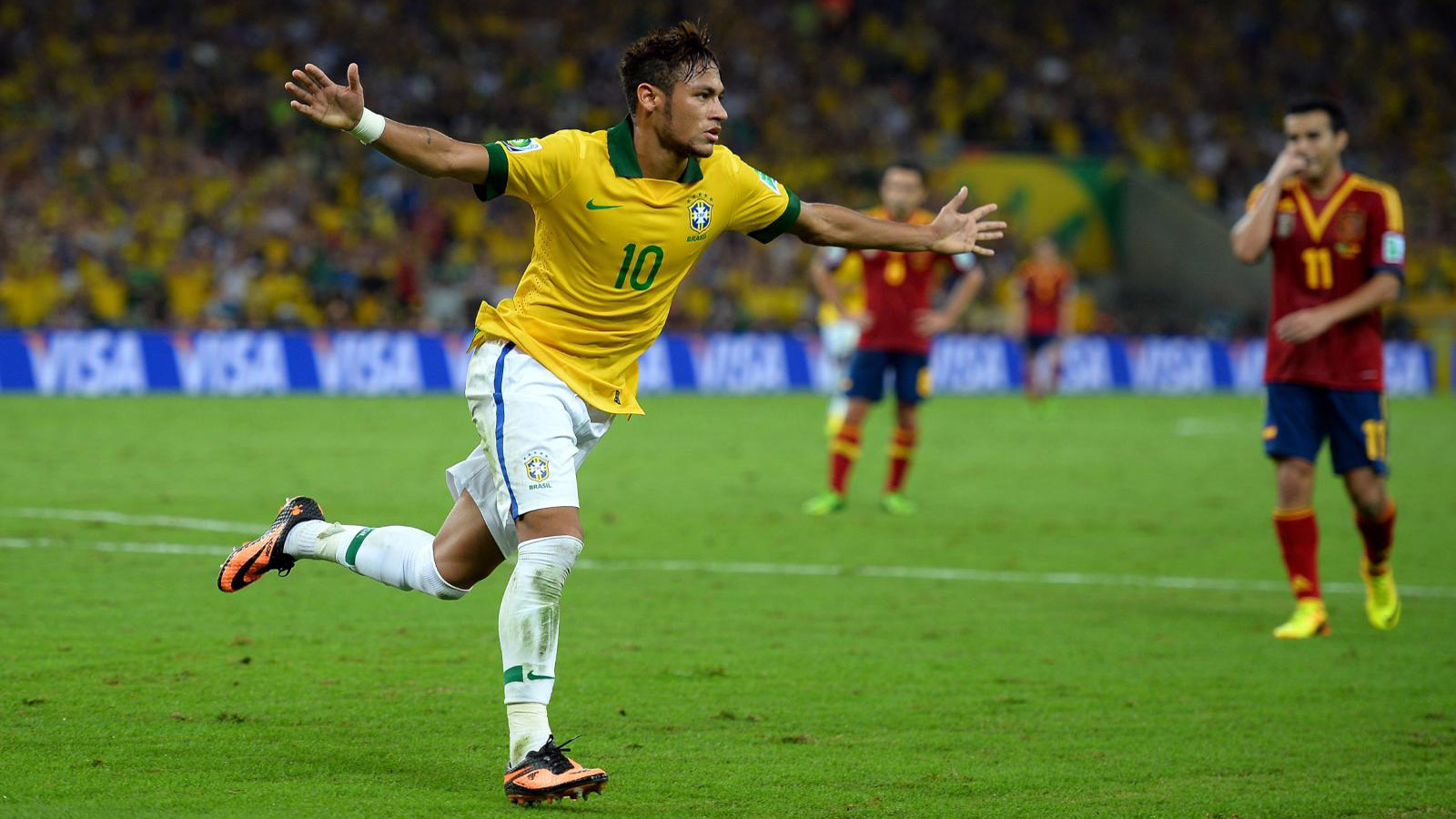 Best Neymar Da Silva Santor On Brazil Wallpaper High Definition