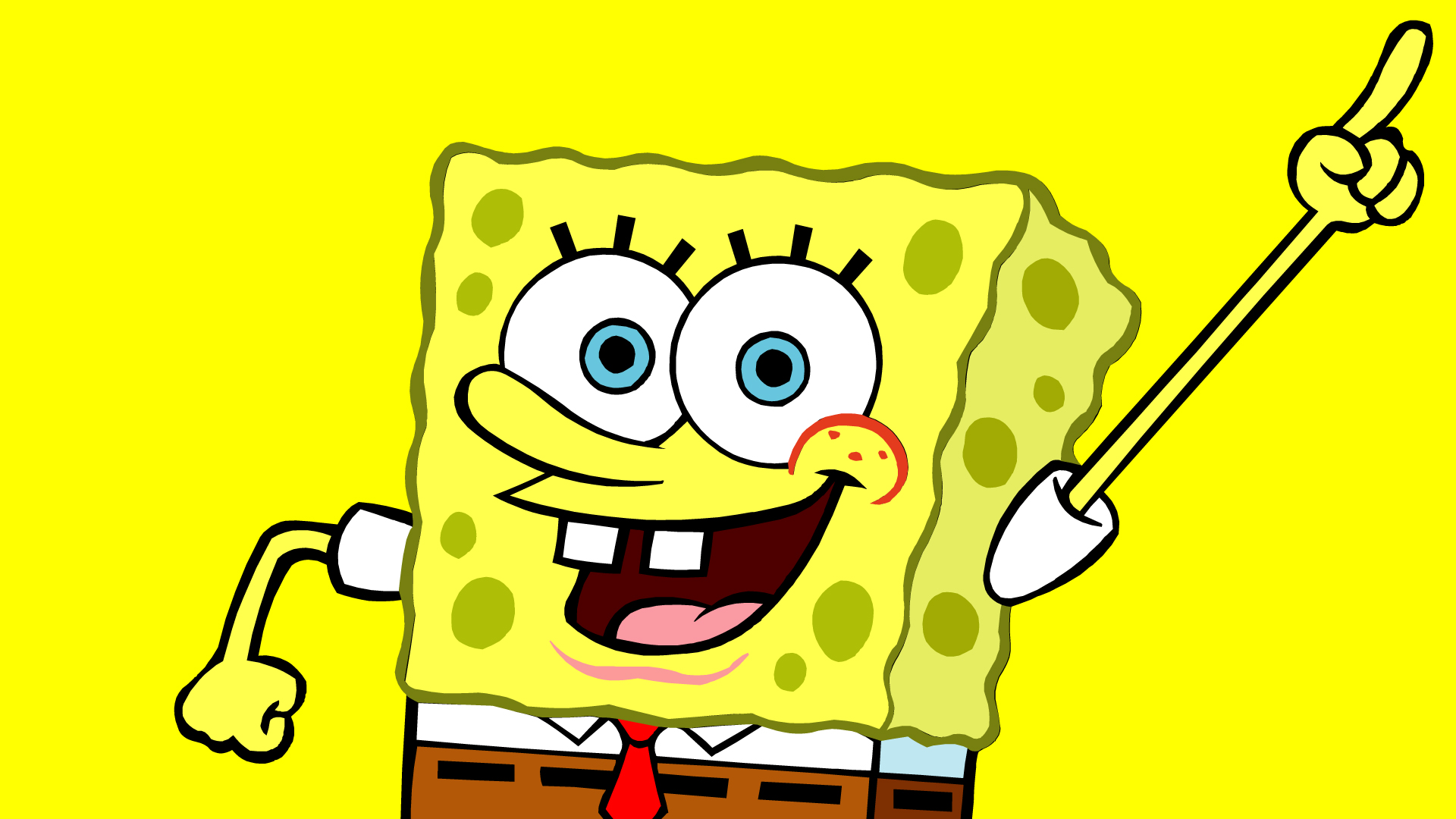 Right Click The HD X Spongebob Wallpaper Image And Choose