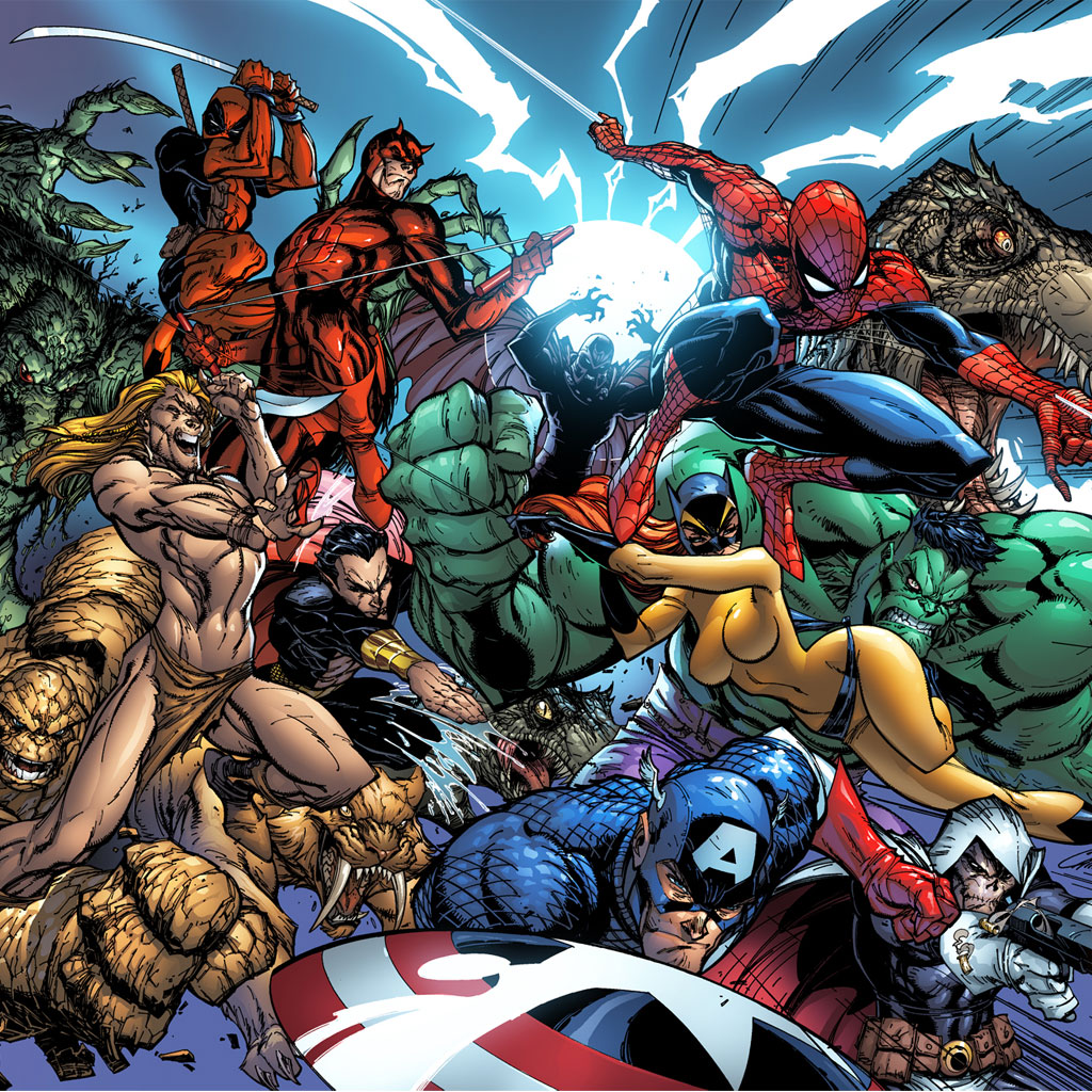 49+] Marvel Comic Book Wallpaper - WallpaperSafari