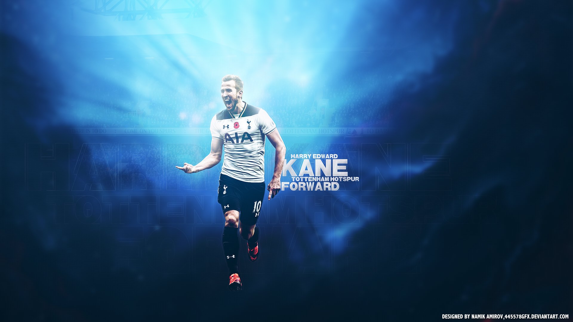 Harry Edward Kane Tottenham HD Wallpaper Background Image